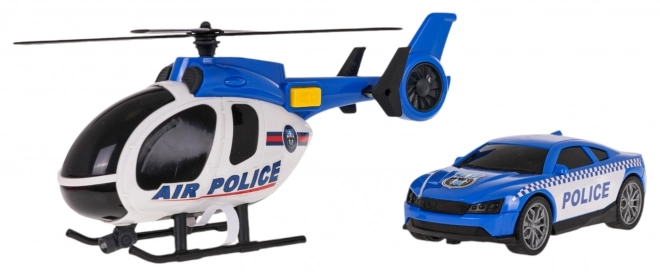 Set helikopter + politieauto