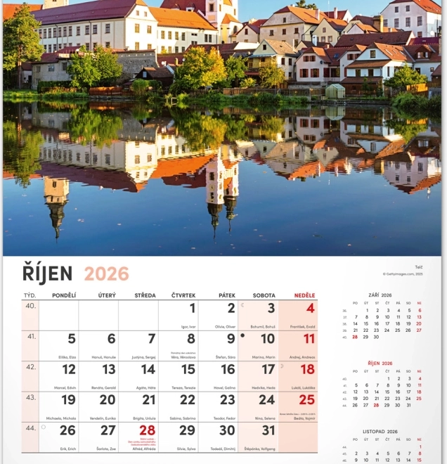 Wandkalender Mijn Vaderland 2026