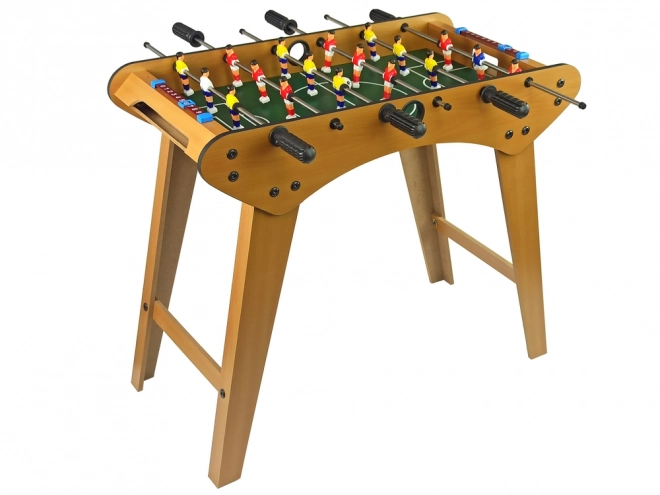 Grote houten voetbaltafel Houten spel Tafelvoetbal
