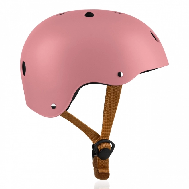 Kinderhelm Lionelo Roze Bloem