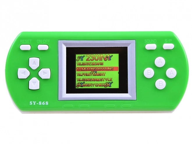 Elektronische handspelconsole met 230 spellen