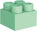 Pastelkleuren die uitnodigen tot spel
