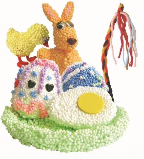 PlayFoam® Modeline/Plastiline kralen met accessoires 7 kleuren
