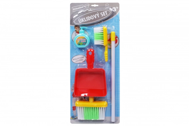 Schoonmaakset met stoffer 51 cm