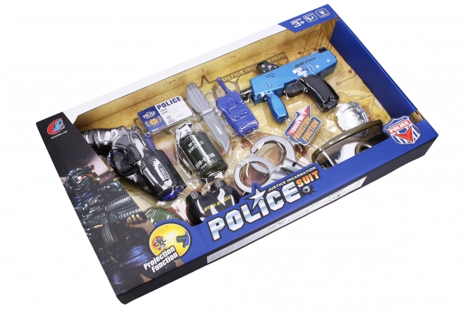 Politie speelgoedset met accessoires