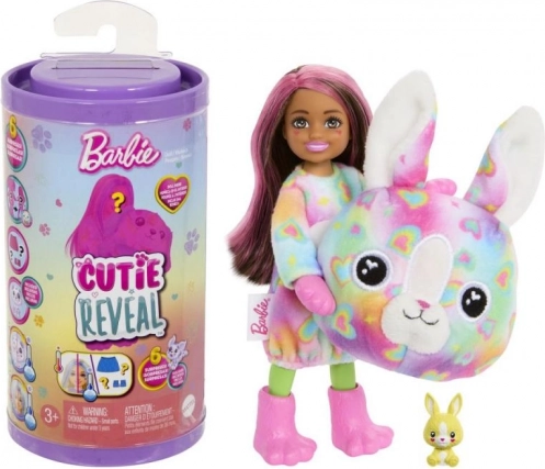 Barbie Cutie Reveal Chelsea Kleurrijke Dromen – verrassing met huisdiertje en kleurverandering