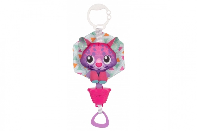 Playgro - Spelende roze kat