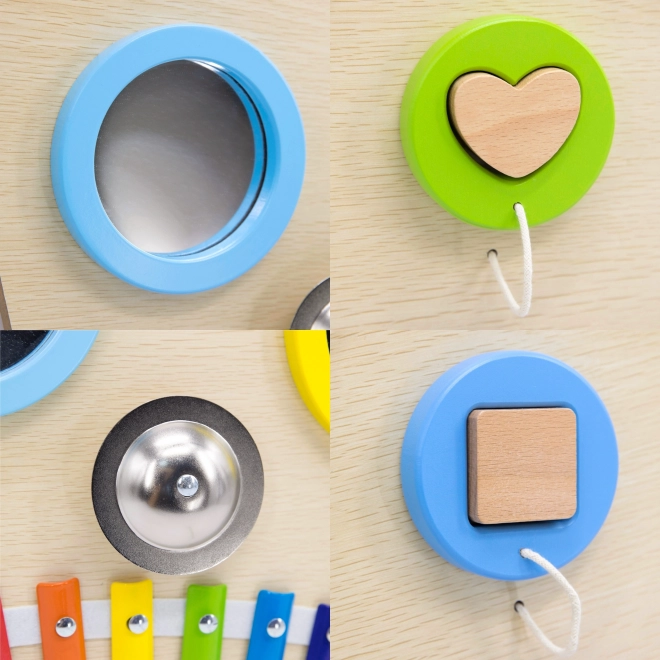 VIGA wandmanipulatiebord Luk Montessori