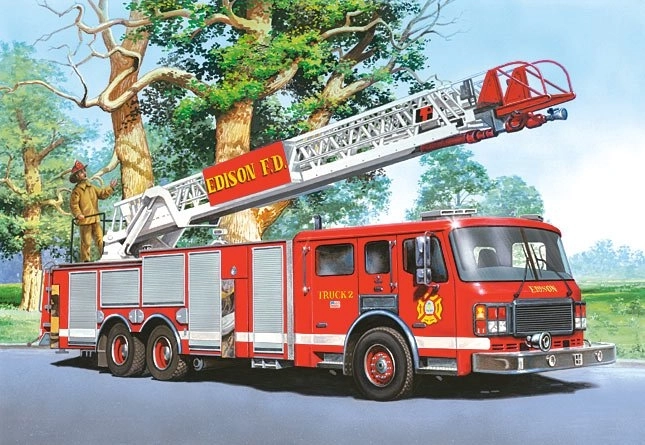 CASTORLAND Puzzel Brandweerman 60 stukjes
