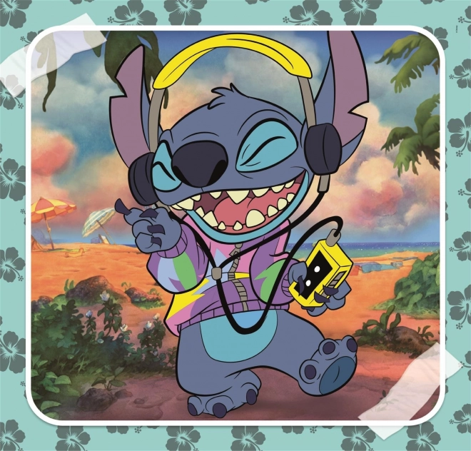 CLEMENTONI Puzzel Stitch 3x48 stukjes