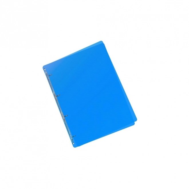 Blauwe ringband A5 met ringmechaniek