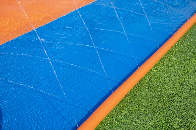 Waterglijbaan drie banen 4,88 m