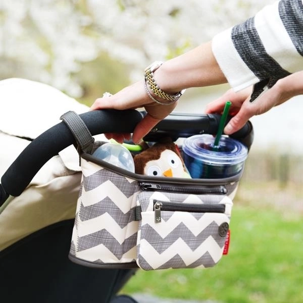 Organizer voor kinderwagen Chevron