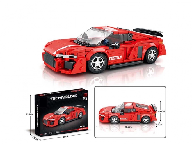 Bouwpakket Reobrix 681 Sportauto 413 stukken