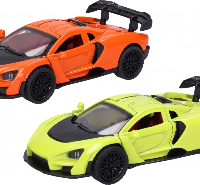 Metalen auto Supersport 12 cm