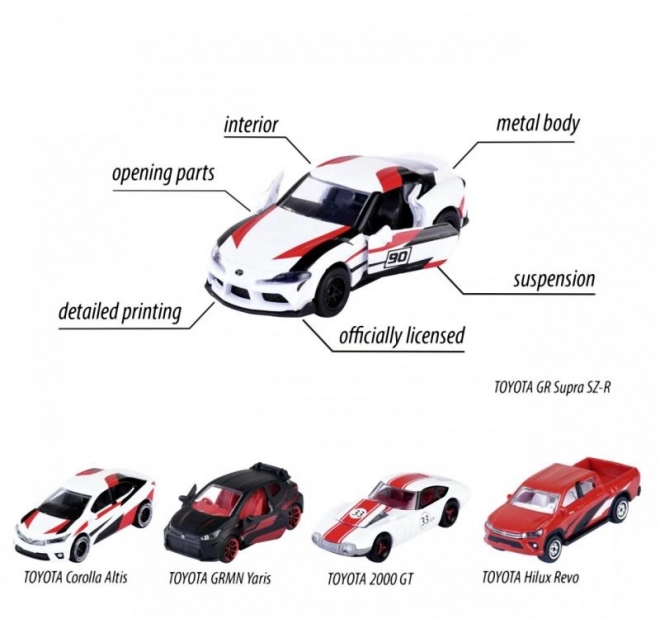 Toyota Racing Geschenkset 5 stuks