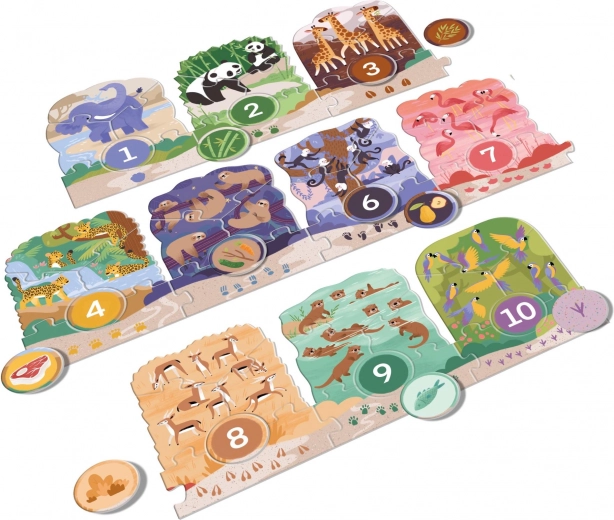 Tellen van 1 tot 10 met dieren