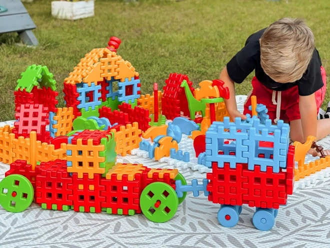 Constructieblokken Marioinex Wafel 200 stuks