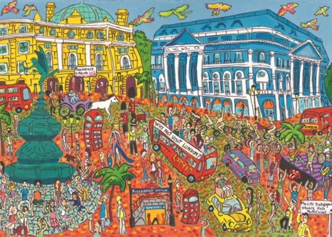 Puzzel Piccadilly Circus Londen 1000 stukjes