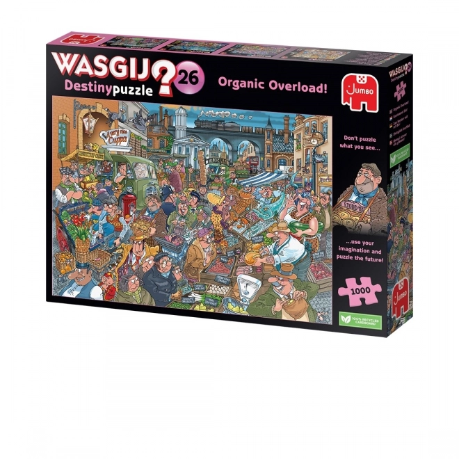 Puzzel 1000 stukjes Wasgij Davy op de markt