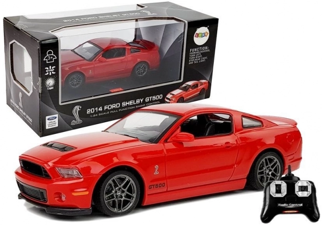 Ford Shelby GT500 Auto op afstandsbediening Rood 7,5 km/u 2,4 G