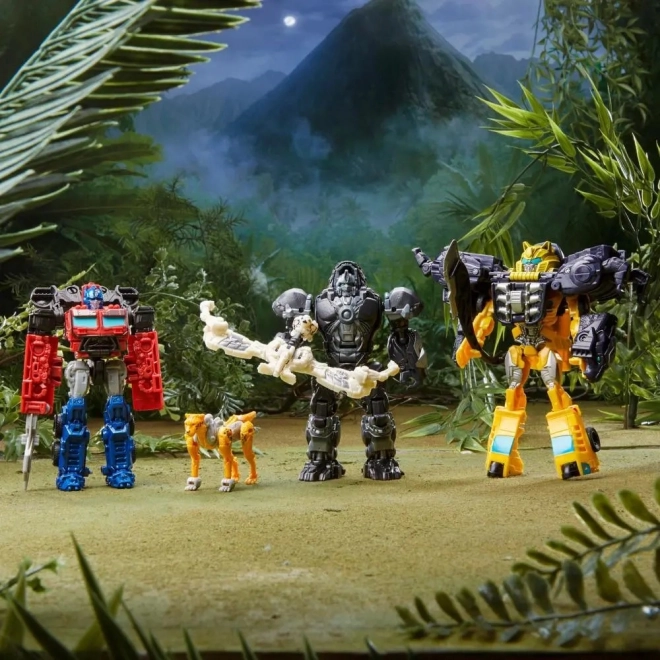 MV7 Battle Changers 2-pack figuren Optimus Primal