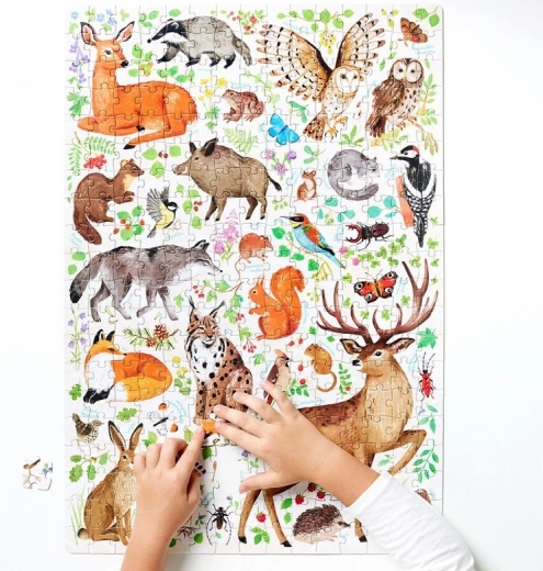 Poster met weetjes over de natuur