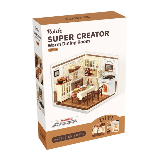 Miniatuurhuisje - Gezellige Eetkamer
