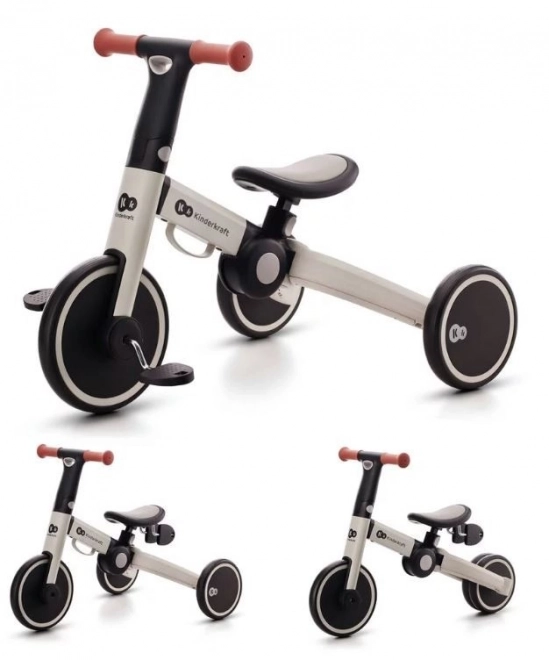 Driewieler 4TRIKE SILVER GREY