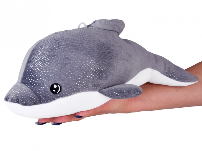 Pluchen dolfijn blauw