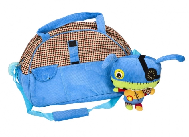 Kinder rugzak met pluchen monster EcoSnoopers
