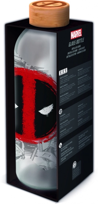 Glazen Fles Deadpool 1030 ml