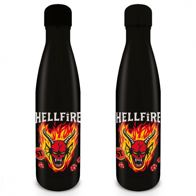 Roestvrijstalen fles Stranger Things Hellfire Club