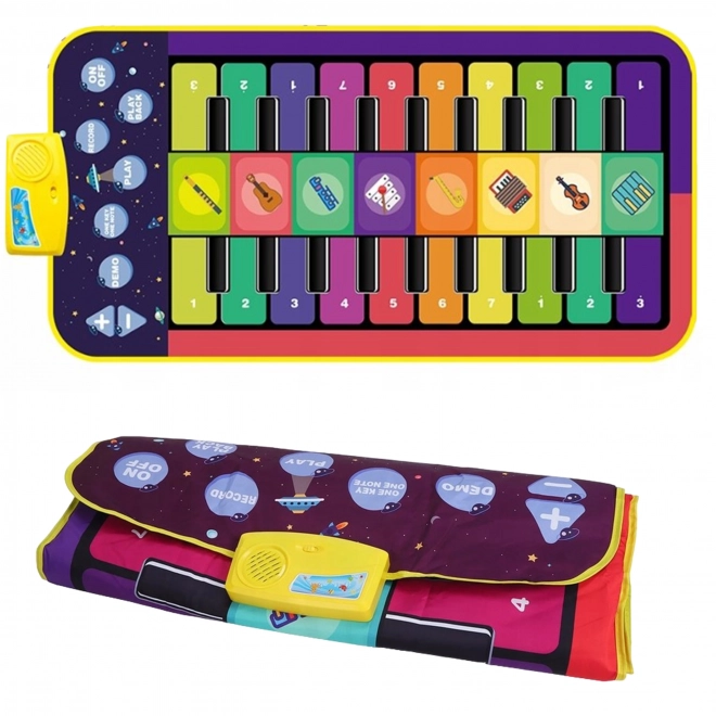 Interactieve muziek dansmat XXL WOOPIE