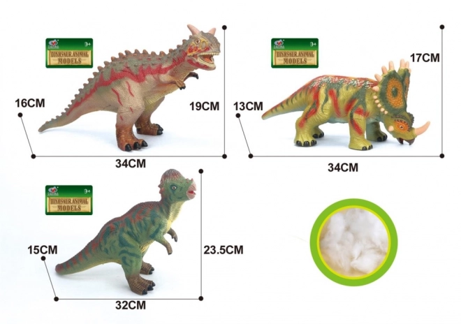 Zachte dinosaurus 34 cm