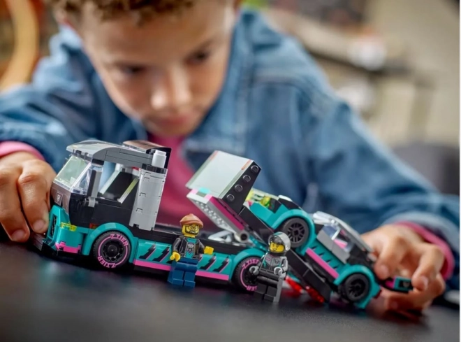 LEGO® City 60406 Truck met racewagen
