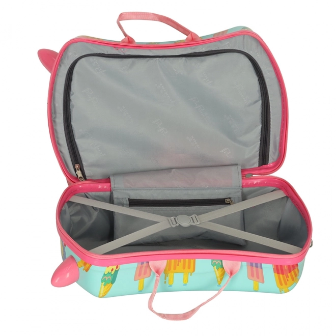 Kindertrolley met ijsjesthema
