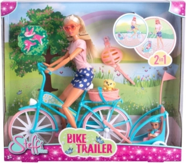 Pop Steffi op fietstocht
