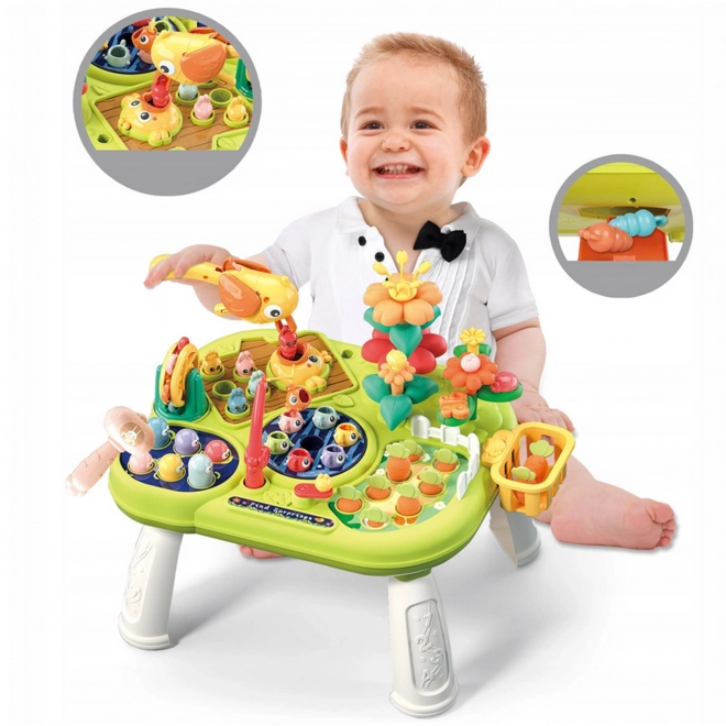 Interactieve educatieve tafel 8-in-1 Montessori
