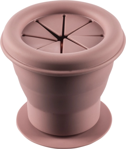 Siliconen koekjesschaal met zuignap, Old Pink