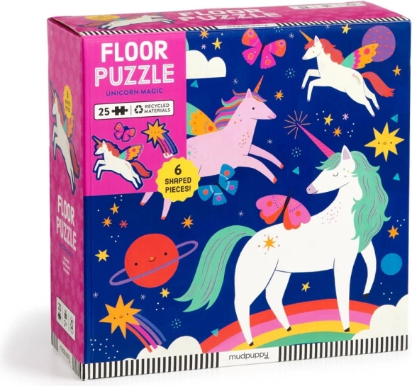 Mudpuppy Vloerpuzzel Magische Eenhoorns 25 stukjes