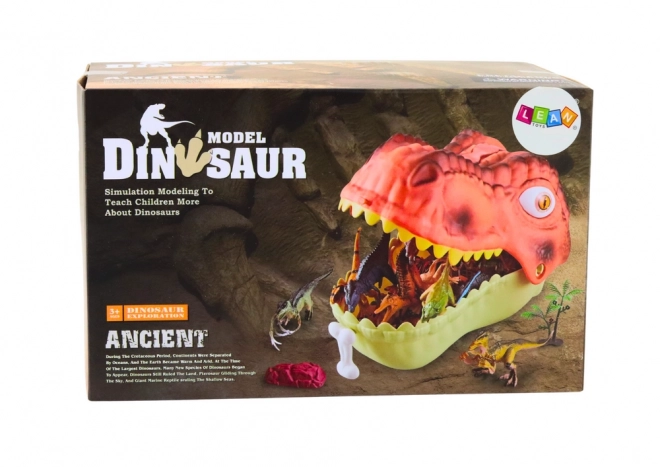 Set van dinosaurusfiguren Grote dinosaurus Groen 45 El