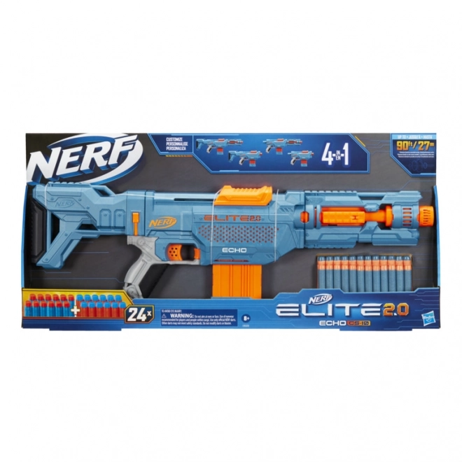 Nerf Pistool Echo CS-10 met accessoires