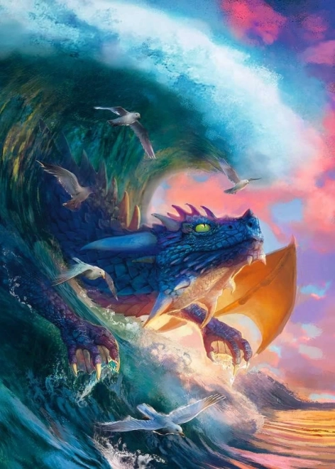 Legpuzzel 1000 stukjes – drakenrace RAVENSBURGER