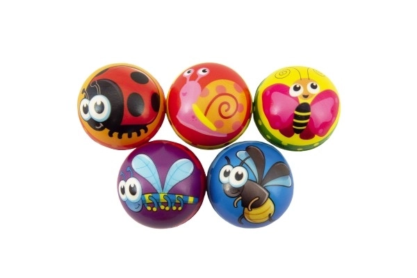 Bal 7 cm schuim mix soorten in zak