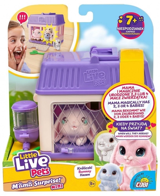 Figurine Little Live Pets - Mama Verrassing Mini Konijn