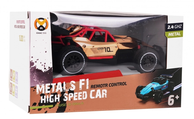 RACING 01 Gouden R/C metalen auto