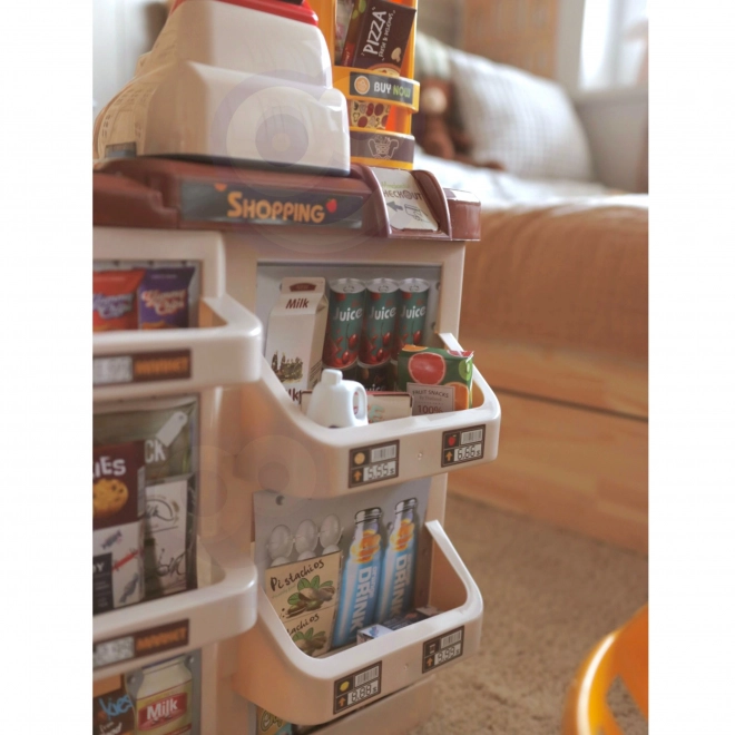 Supermarkt met kar en accessoires Woopie