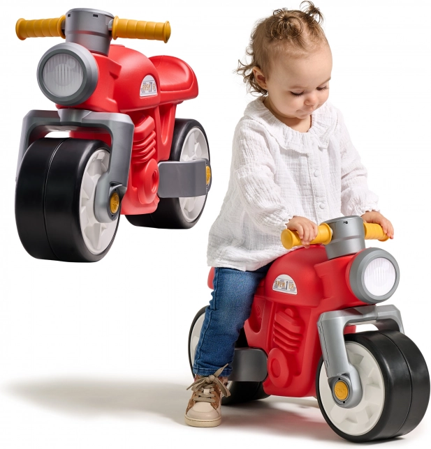 Retro Loopmotor voor Kinderen Rood 1+