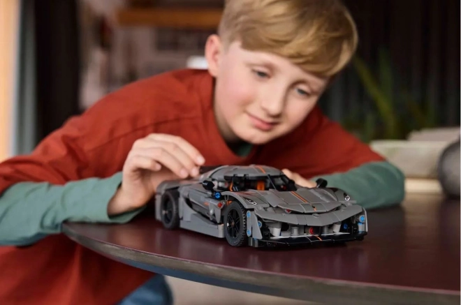 LEGO Technic 42173 Grijze Koenigsegg Jesko Absolut Hypercar